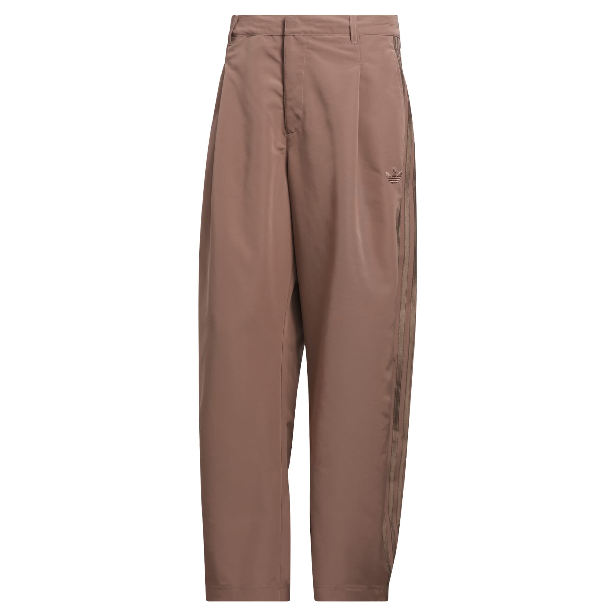 Pantaloni cutați de la ADIDAS ORIGINALS pe maro: față