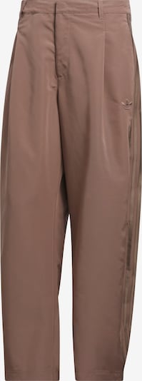 ADIDAS ORIGINALS Hlače s naborima veličine 40-42/regular u čokolada, Pregled proizvoda
