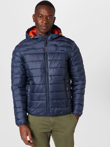 CMP Outdoorjas in Blauw: voorkant