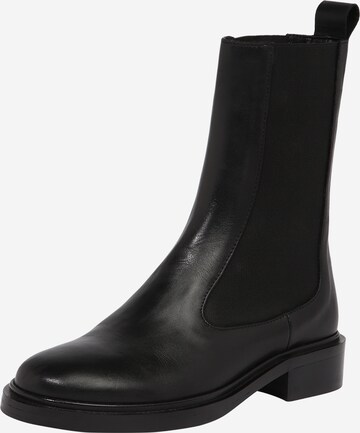 Karolina Kurkova Originals Chelsea Boots 'Luna' in Black: front