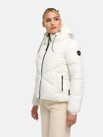 MARIKOO Winter jacket 'Pinaa XVI' in White: front