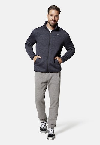 Stooker Men Fleece Jacket in Blue
