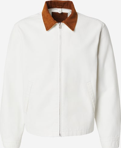 LEVI'S ® Välikausitakki 'Mechanics Full-Zip Jacket' värissä karamelli / valkoinen, Tuotenäkymä