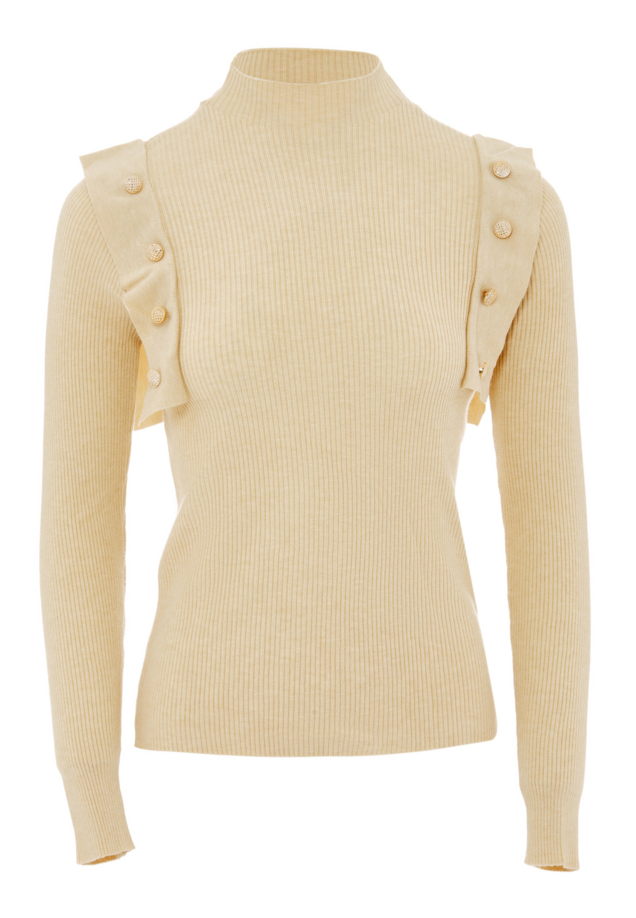 NAEMI Pullover in Beige: Vorderseite