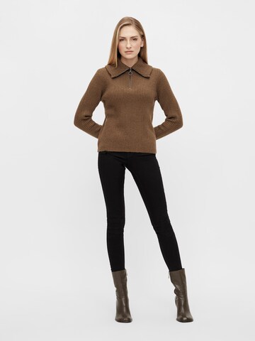 Pull-over 'Rachel' OBJECT en marron