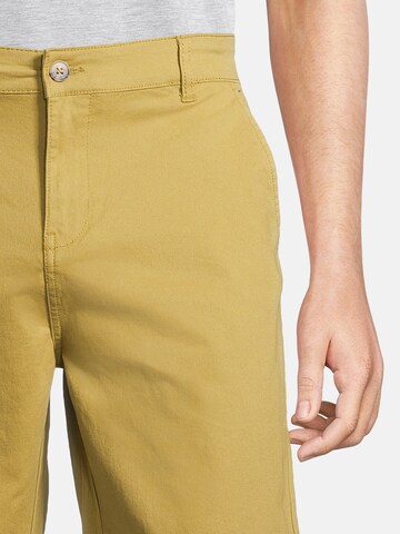 AÉROPOSTALE Regular Chino Pants in Yellow