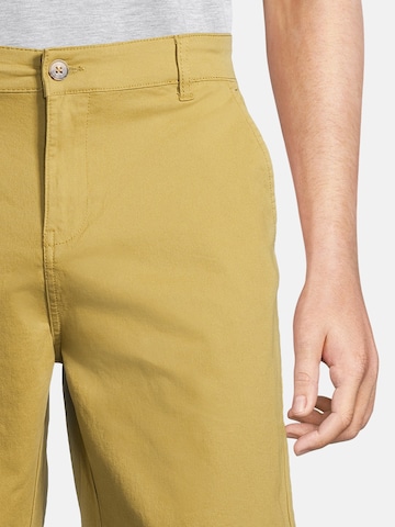 AÉROPOSTALE tavaline Chino-püksid, värv kollane