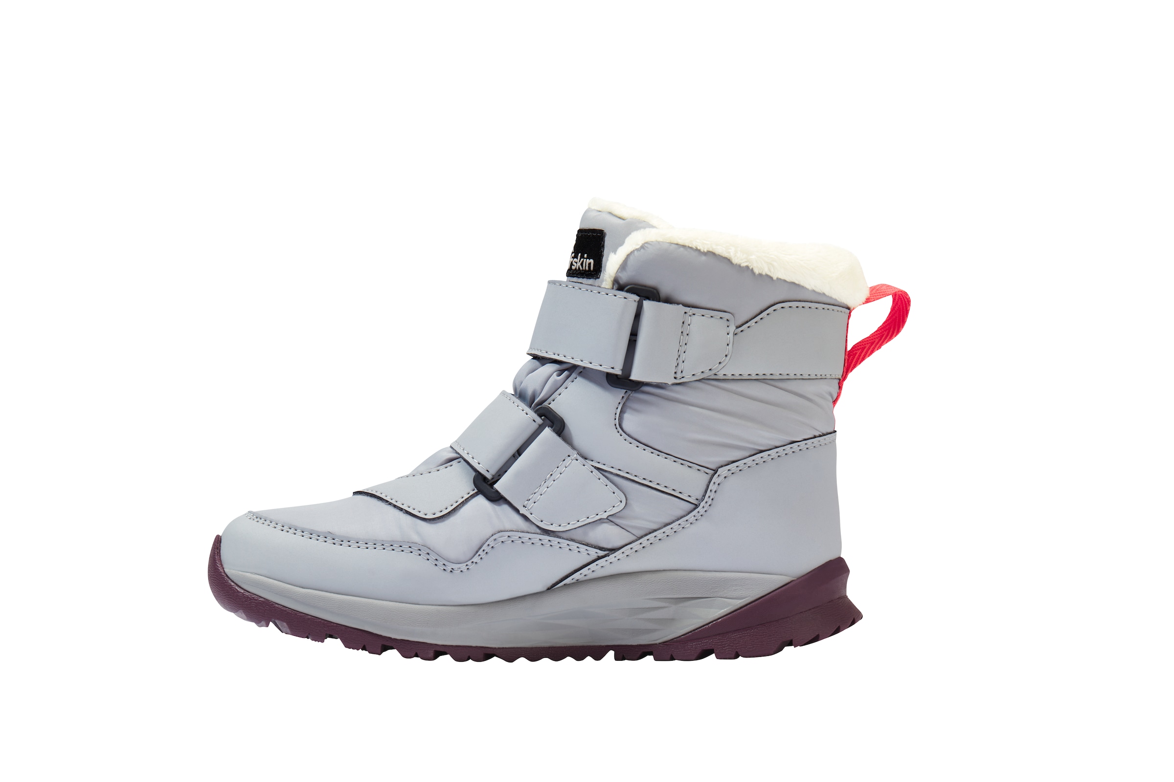 JACK WOLFSKIN Snow Boots in Grey: front
