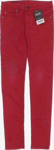 CHEAP MONDAY Jeans in 24 in Red: front