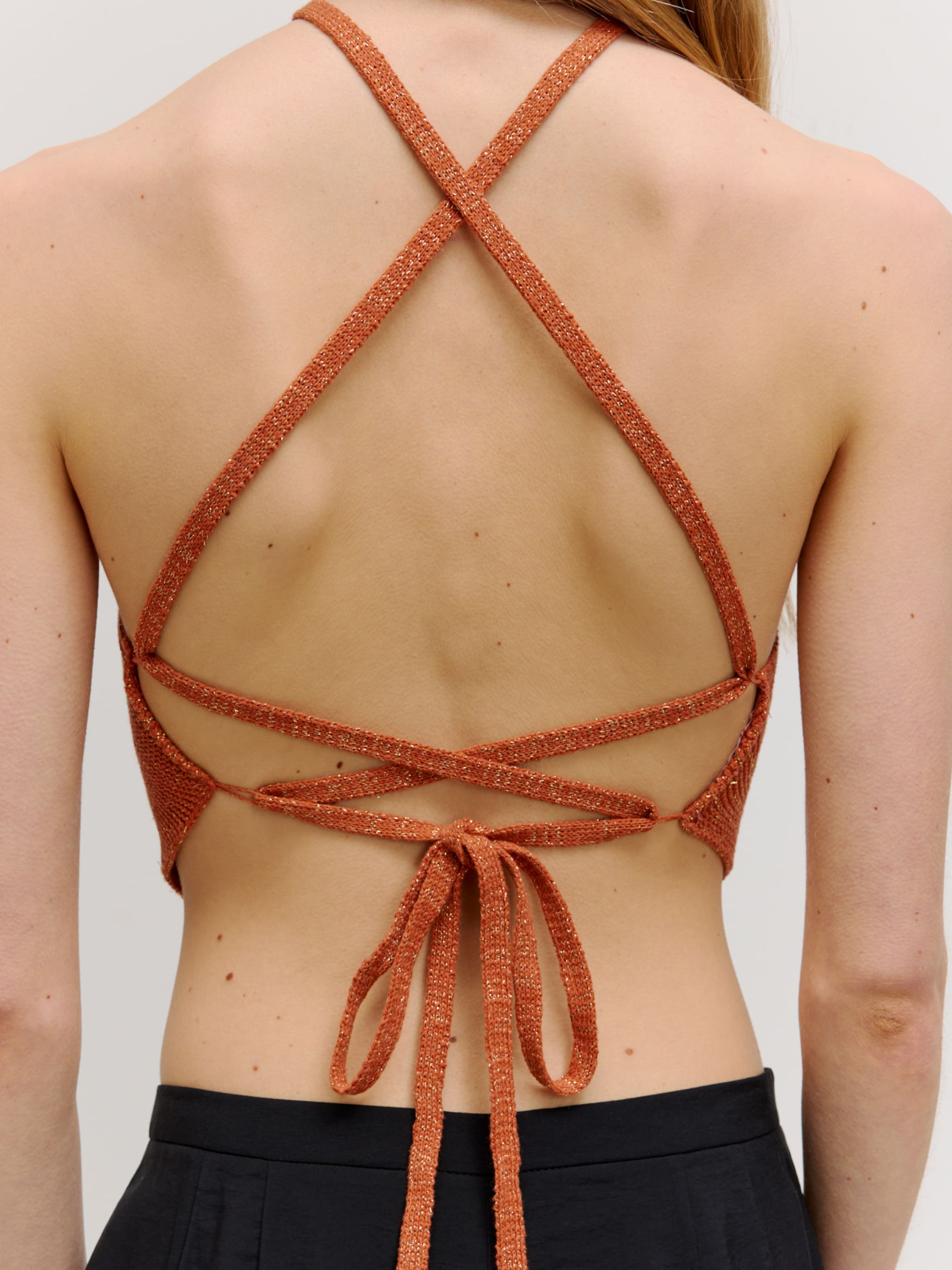 EDITED Produits Haut 'Fabrizia' orange clair