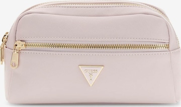 GUESS Kulturtasche in Lila: Vorderseite