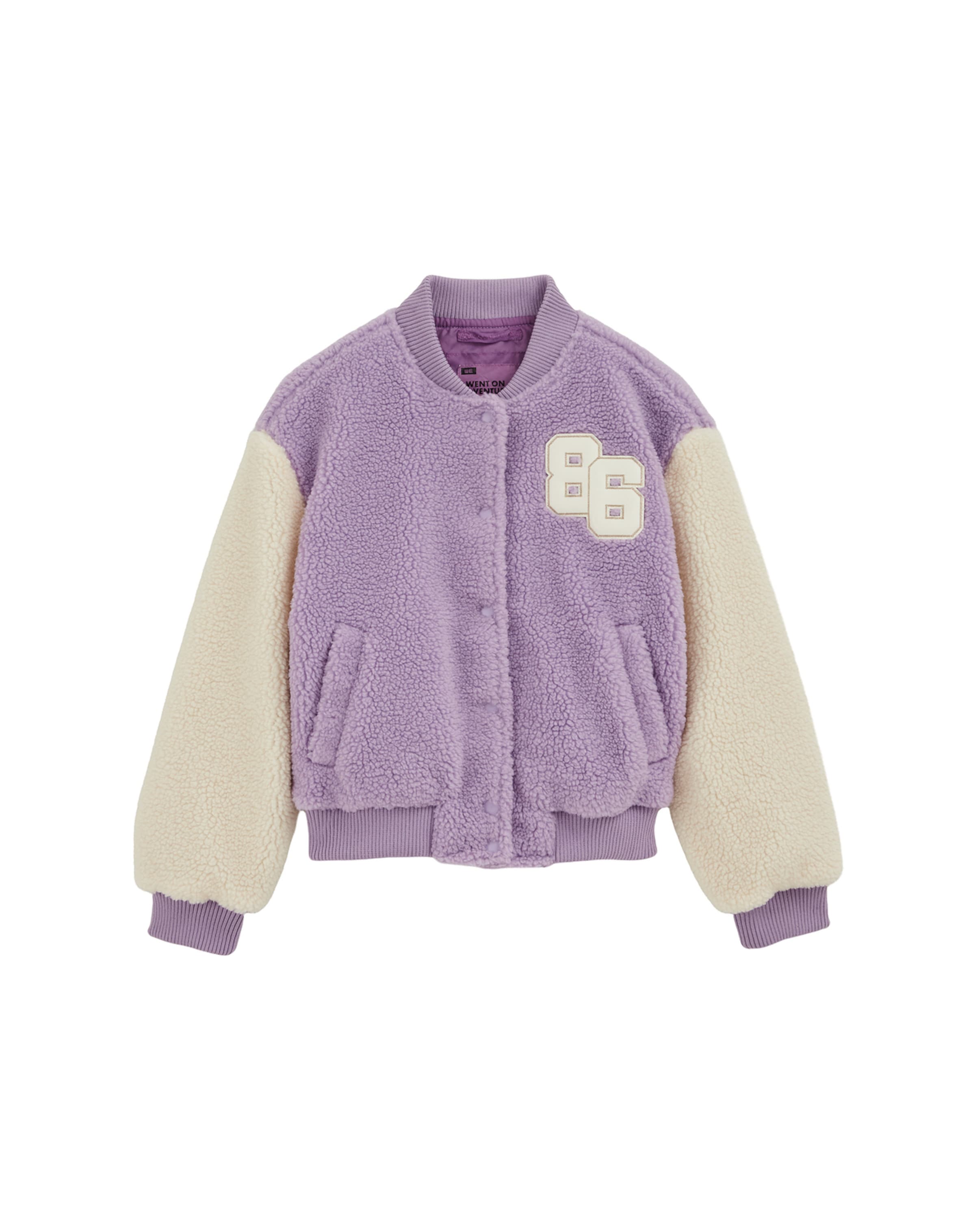 WE Fashion Átmeneti dzseki - lila: elől