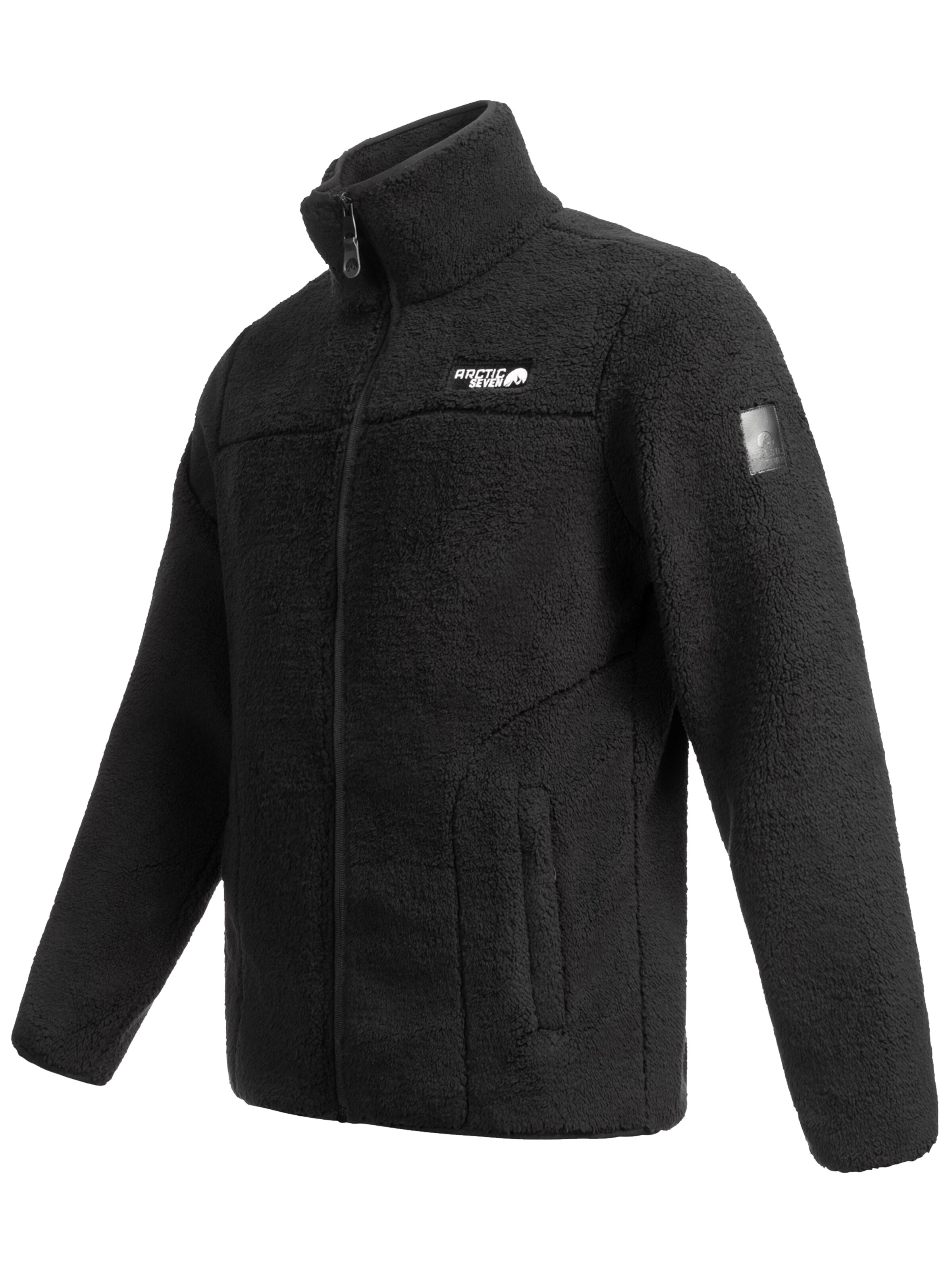 Arctic Seven Funktionsfleecejacke 'Arctic Seven AS335' in Schwarz