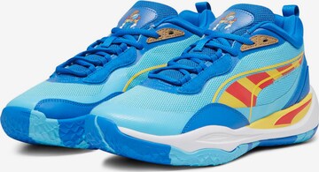 Baskets basses 'Playmaker Pro x The Smurfs' PUMA en bleu