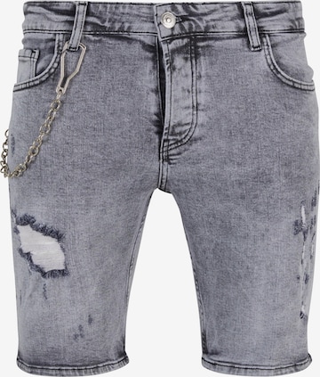 2Y Premium Regular Jeans in Grey: front