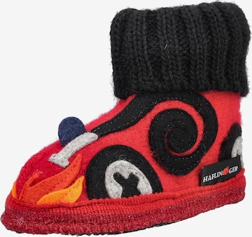 HAFLINGER Huisschoenen in Rood: voorkant