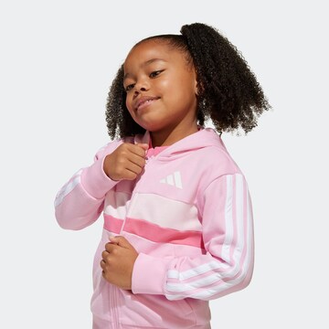 ADIDAS SPORTSWEAR Tracksuit 'Essentials Tiberio' in Pink