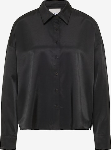 RISA - Blusa en negro: frente