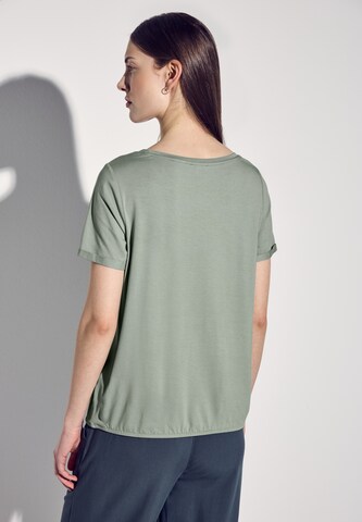 STREET ONE T-Shirt mit Print in Grün