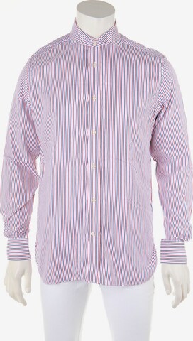 Boggi Milano Button Up Shirt in L in White: front