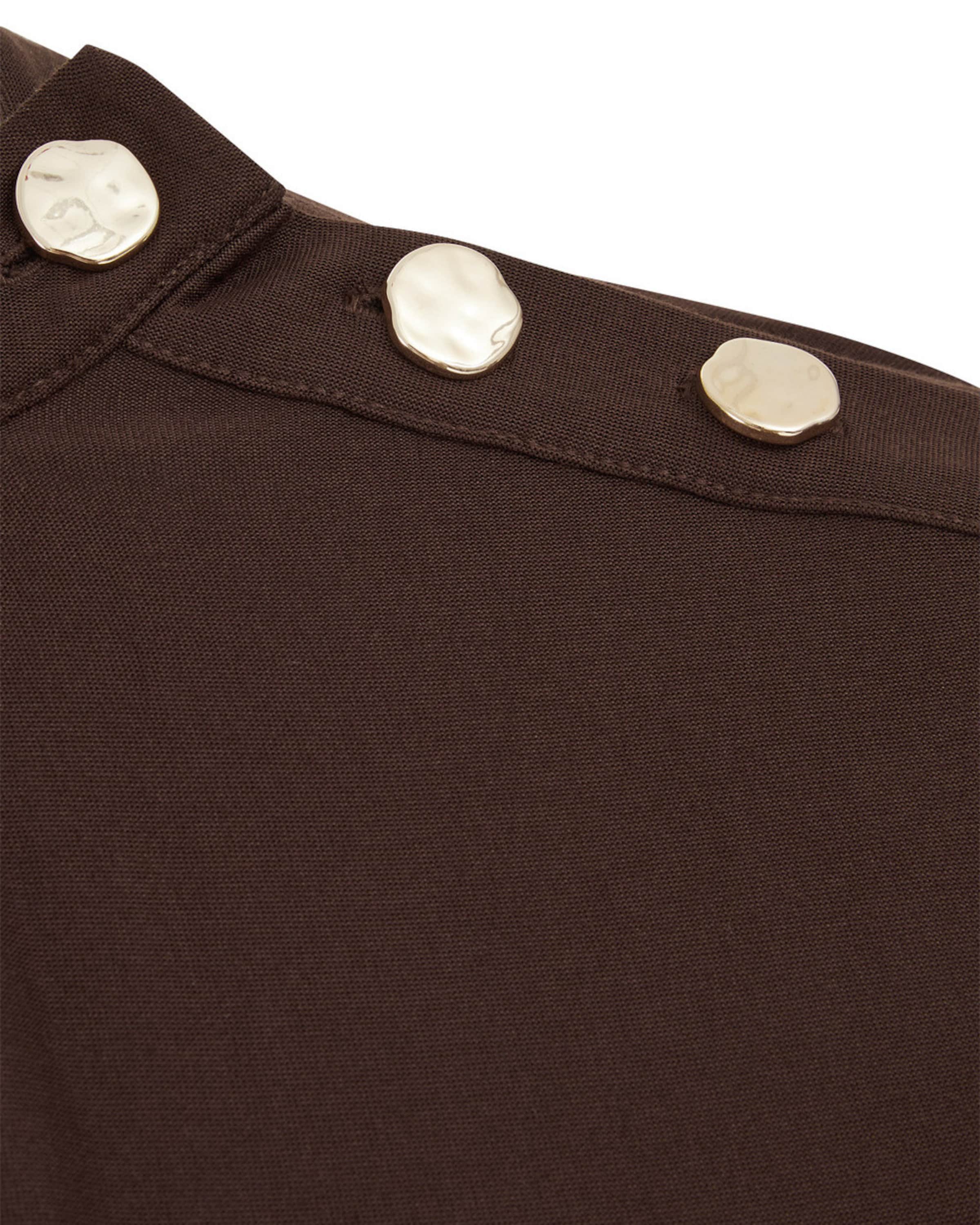 WE Fashion Pluus, värv pruun