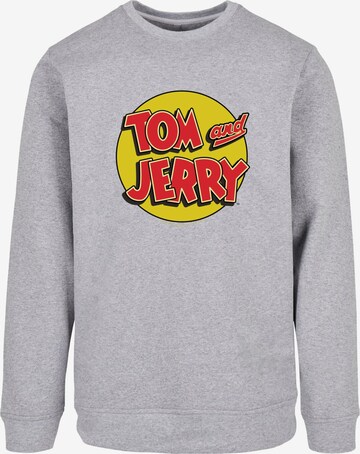 Sweat-shirt 'Tom and Jerry' ABSOLUTE CULT en gris : devant