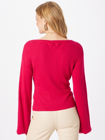 Warehouse Sweter w kolorze różowy