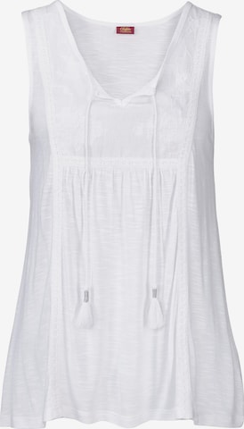 Top di BUFFALO in bianco: frontale
