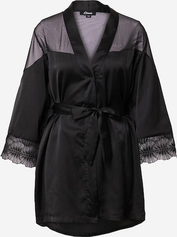 ETAM Dressing gown in Black: front