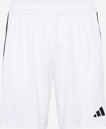 ADIDAS PERFORMANCE - Pantalón deportivo en blanco: frente