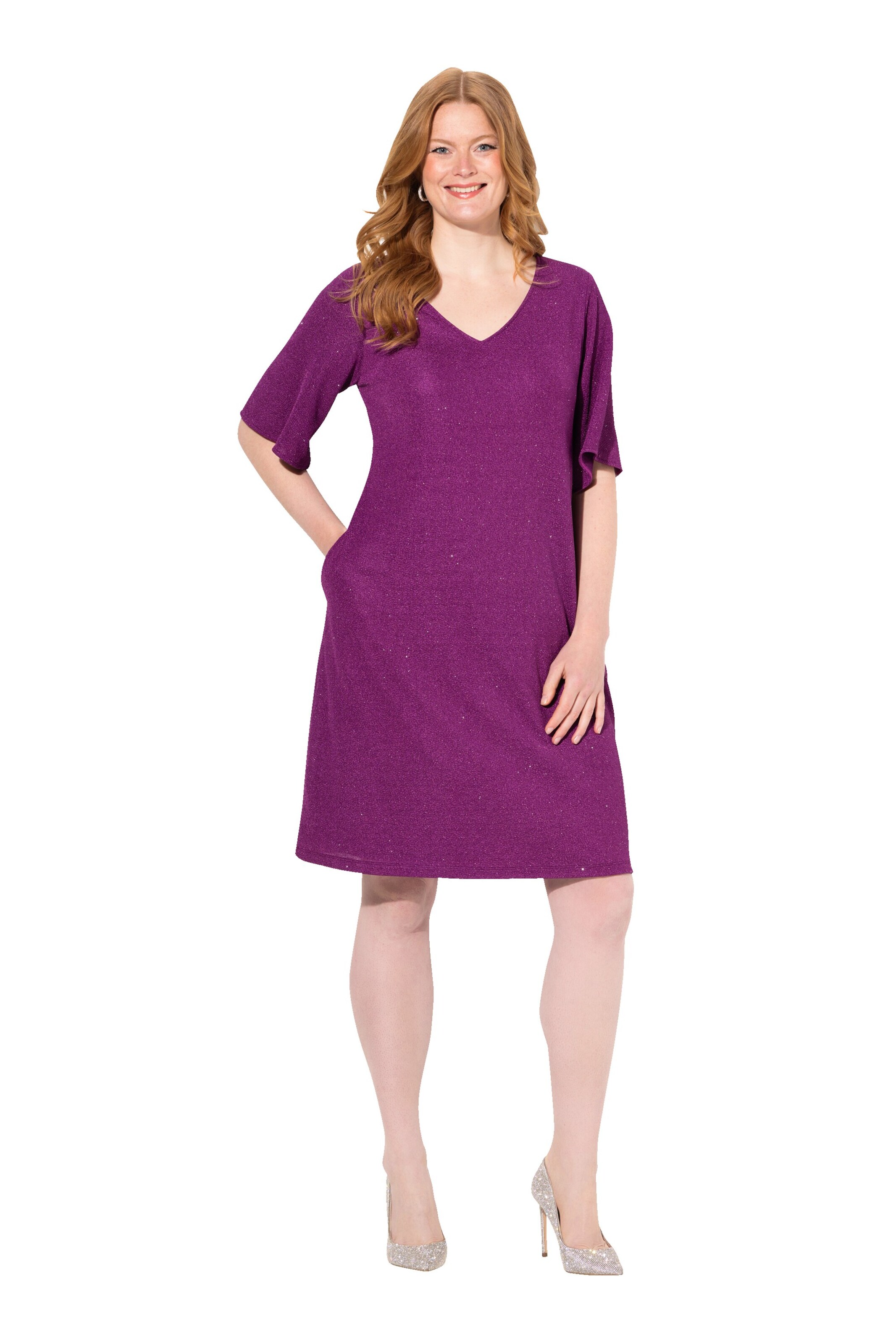 Ulla Popken Jurk in Roze