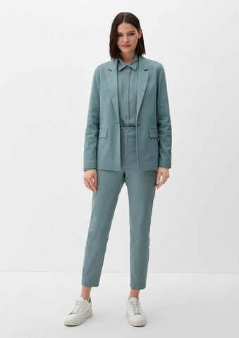 Effilé Pantalon chino s.Oliver en bleu