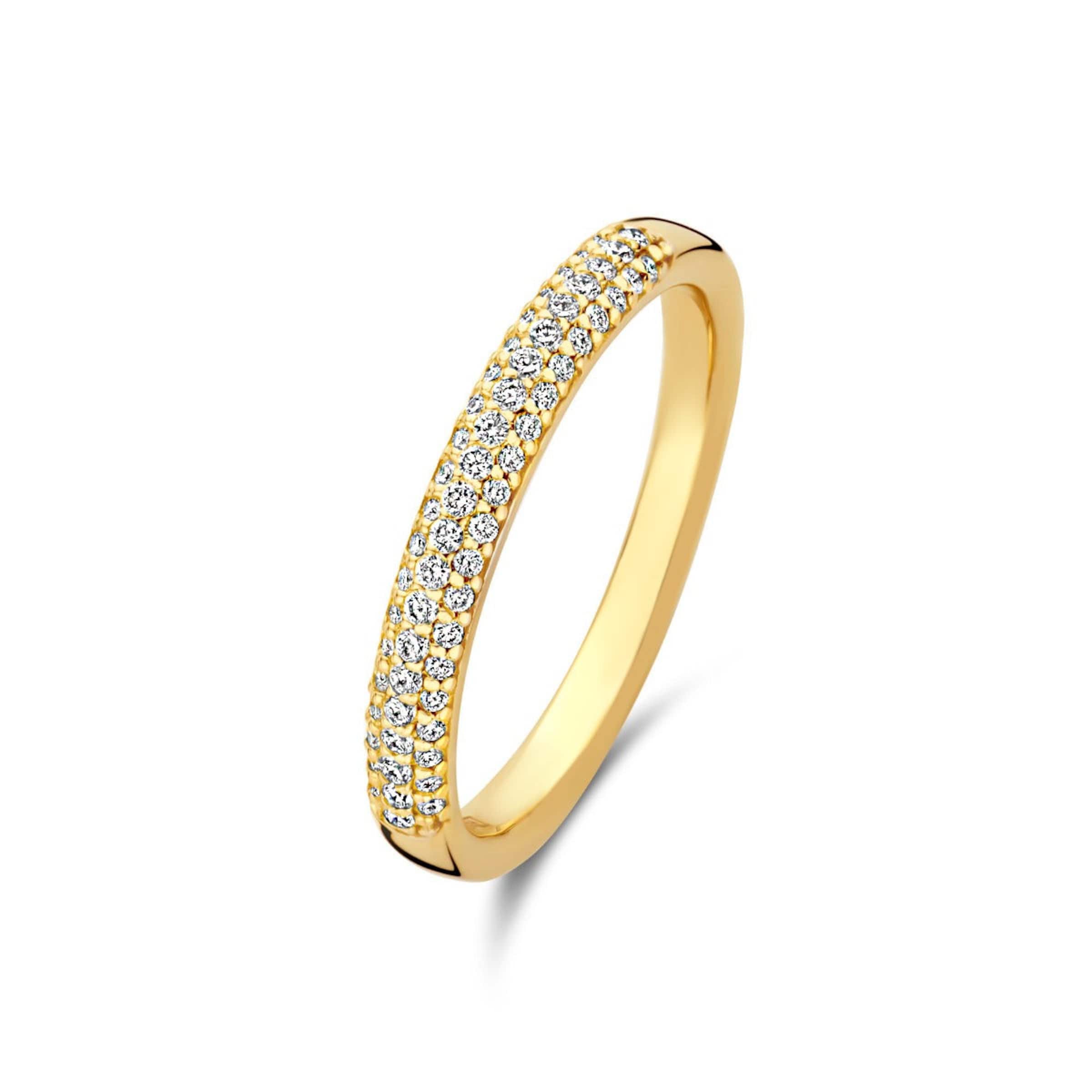 Isabel Bernard Ring in Gold: front