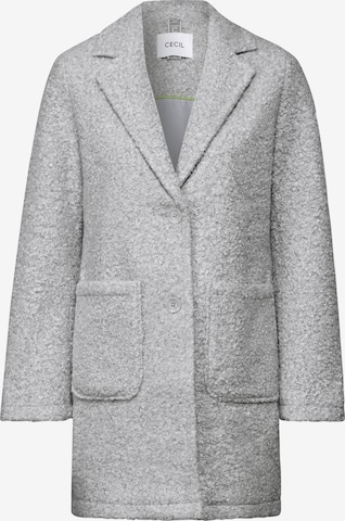 CECIL Between-Seasons Coat in Grey: front