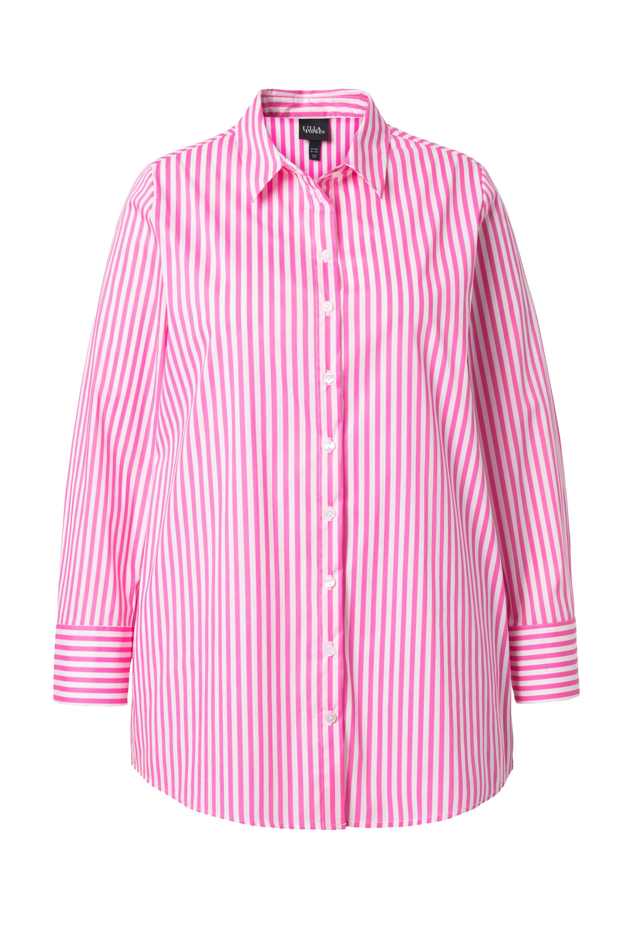 Ulla Popken Blouse in Roze: voorkant