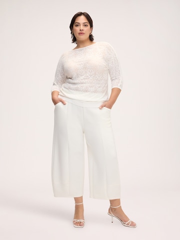 Pull-over Fiorella Rubino en blanc