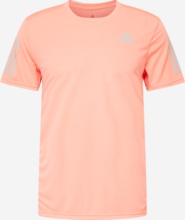 ADIDAS PERFORMANCE - Camiseta funcional 'Own The Run' en naranja: frente