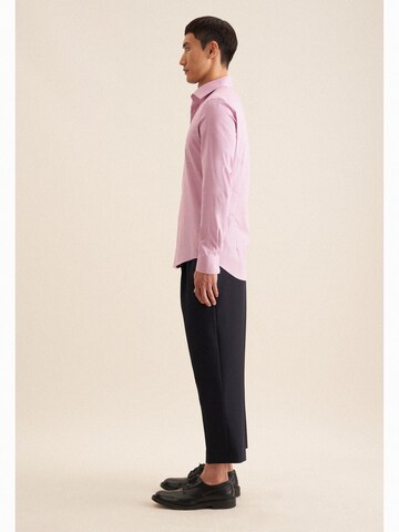SEIDENSTICKER Slim fit Business shirt in Pink