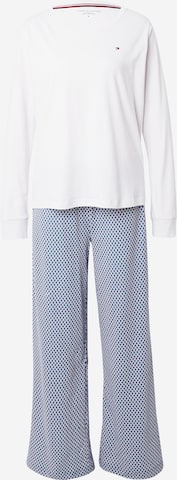 Tommy Hilfiger Underwear Pizsama - fehér: elől