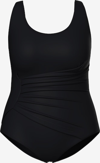 Costum de baie întreg pe XL Ulla Popken pe negru, Vizualizare produs