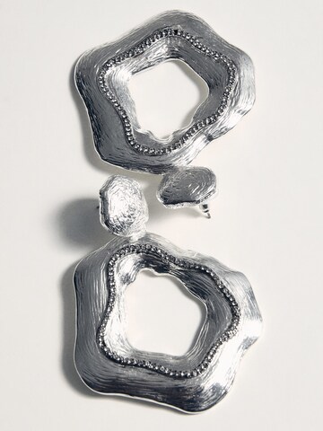 Boucles d'oreilles 'NIZA' MANGO en argent
