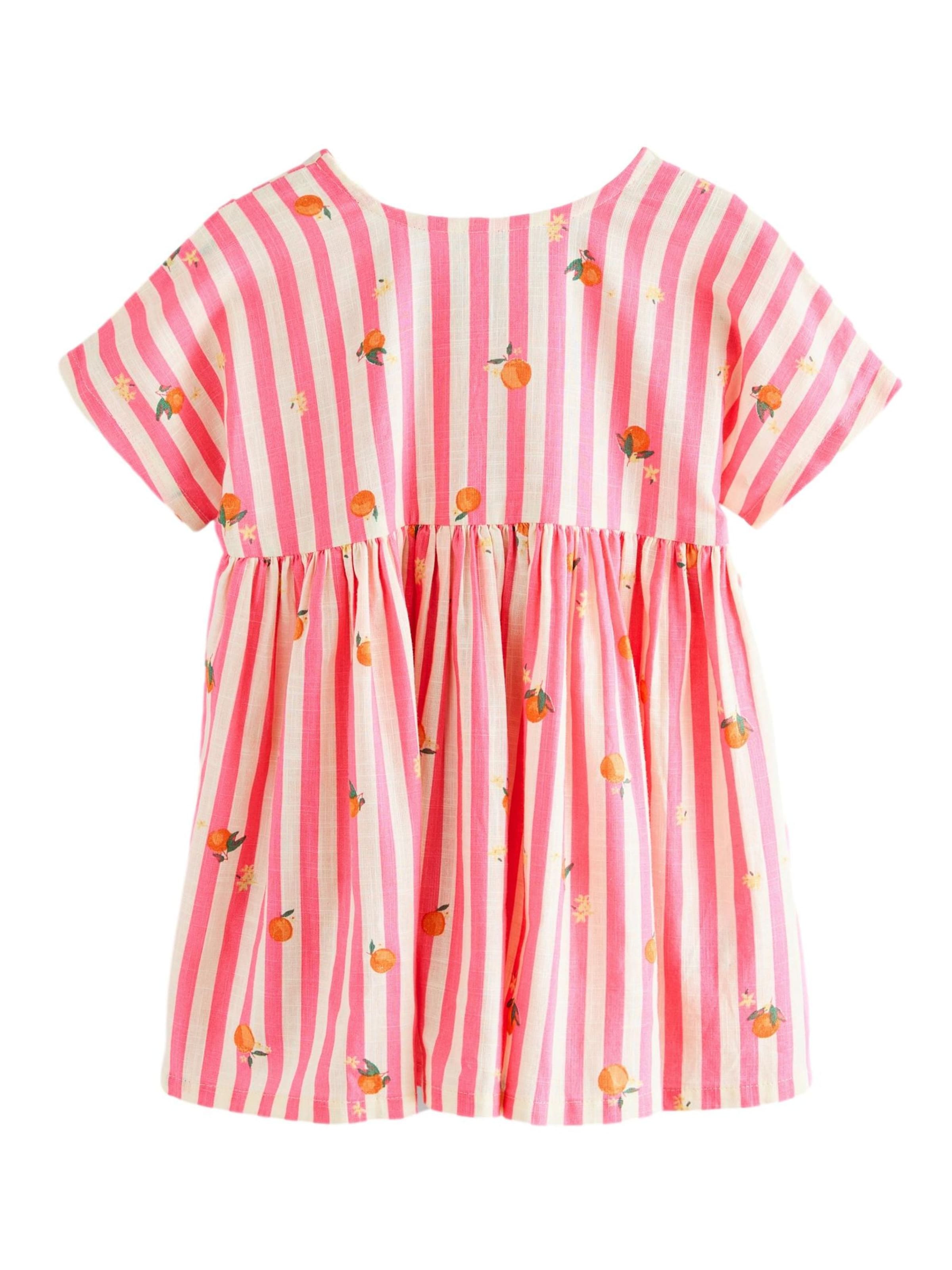 Next Платье в Ярко-розовый: спереди