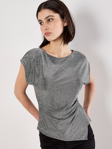 Chemisier ' ' Apricot en argent : devant