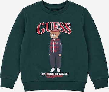 GUESS KIDS Sweatshirt i grön: framsida
