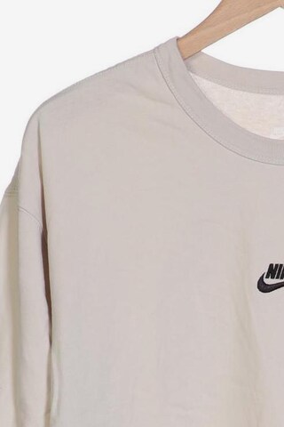 NIKE Sweater L in Beige