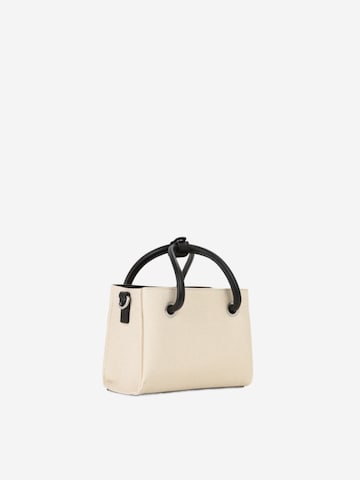 VALENTINO Nákupní taška 'Valentino Sac Shopping Alexia Summer Naturale / Noir' – béžová