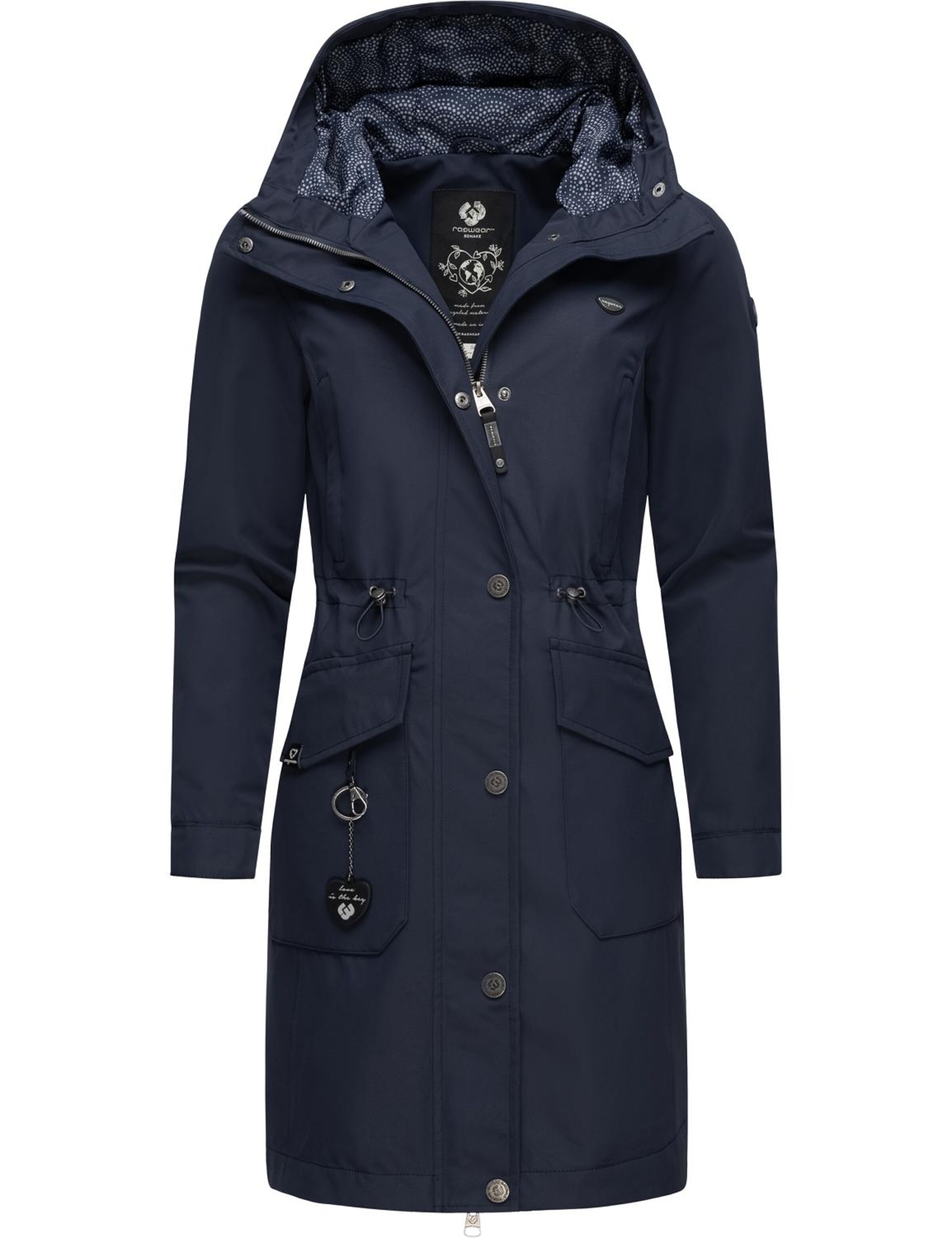 Ragwear Between-seasons parka in Blue