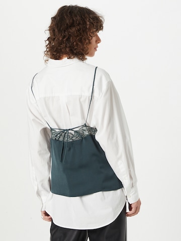 WEEKDAY Blouse 'Lacey Singlet' in Groen