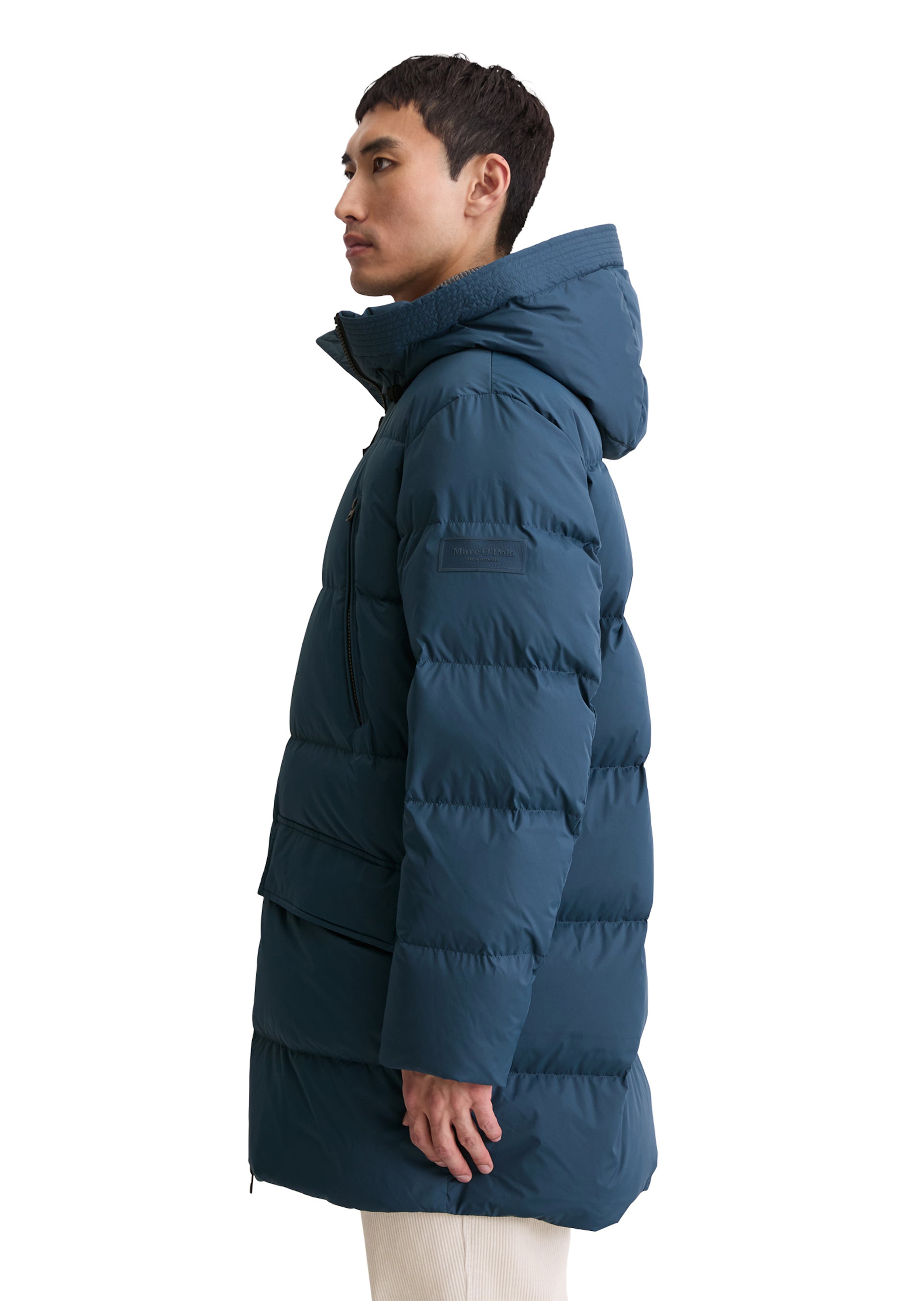Marc O'Polo Зимнее пальто в Синий