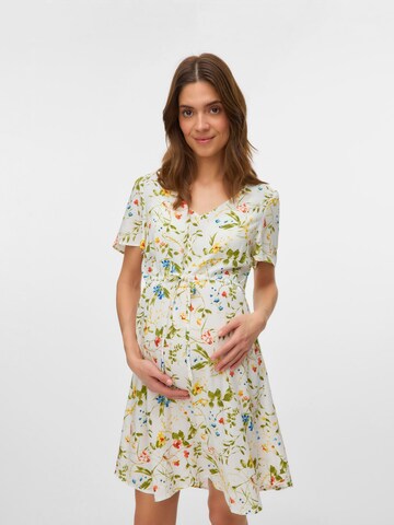 Vero Moda Maternity - Vestido 'VMMEasy' en blanco: frente